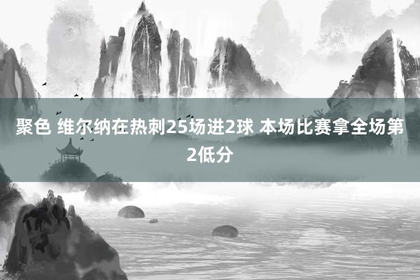 聚色 维尔纳在热刺25场进2球 本场比赛拿全场第2低分