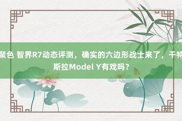 聚色 智界R7动态评测，确实的六边形战士来了，干特斯拉Model Y有戏吗？