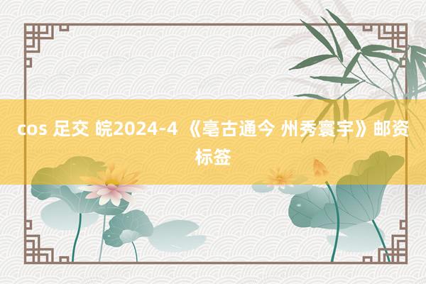 cos 足交 皖2024-4 《亳古通今 州秀寰宇》邮资标签