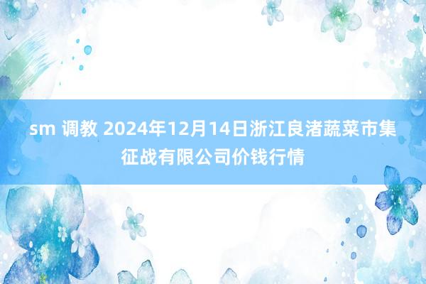 sm 调教 2024年12月14日浙江良渚蔬菜市集征战有限公司价钱行情