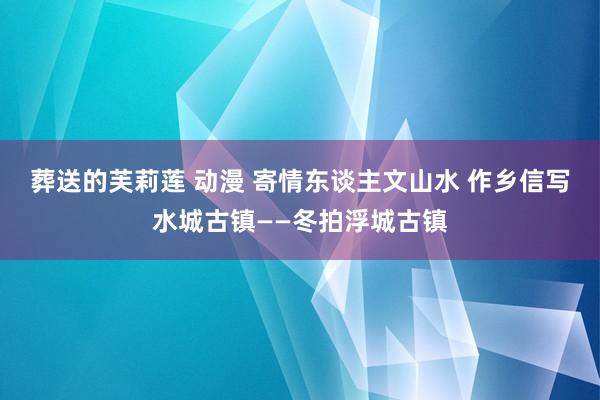 葬送的芙莉莲 动漫 寄情东谈主文山水 作乡信写水城古镇——冬拍浮城古镇